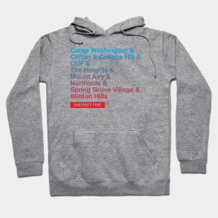 Cincinnati District 5 Hoodie